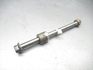 H1R6-0215 ホンダ スーパーカブ50 フロント アクスルシャフト 純正品 【C50-858～ エコノミー 6V 4速セル無 動画有】