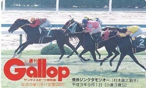 ●Gallop ジンクタモンオー 小倉3歳Sテレカ