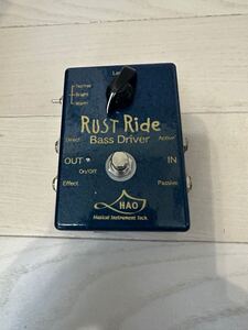 HAO Rust Ride　ベース用ディストーション