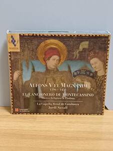  ジョルディ・サヴァール　CD アラゴン王アルフォンソ5世寛大王(1396-1458)～モンテカッシーノ修道院の歌曲集～王宮の音楽 hm2402