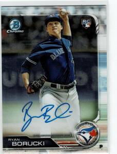 2019 Bowman Chrome Ryan Borucki Auto RC