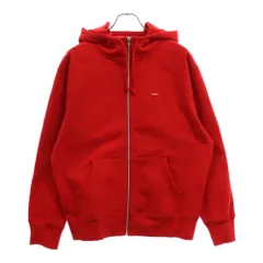 SUPREME (シュプリーム) 20AW Small Box Facemask Zip Up Hooded Sweatshirt スモールボックスロゴ フェイスマスク フーデッド スウェット ジップアップパーカー レッド