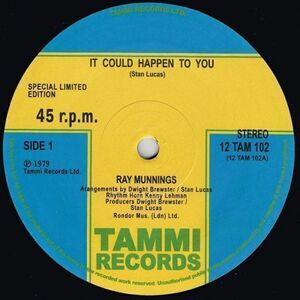 Ray Munnings / It Could Happen To You b/w Let 