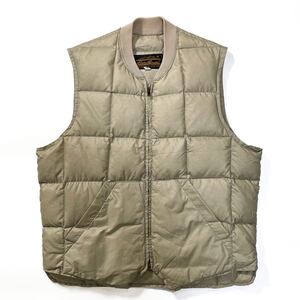 70s 80s Eddie Bauer Canadian vest グースダウン ダウンベスト 黒タグ エディーバウアー ビンテージ アメリカ製 usa old 42 カラコラム 