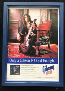 ☆ 1990年代 Gibson オリジナル広告 / ジョー・ペリー Joe Perry☆