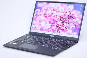 即配 11世代CPU バッテリー良好 Windows11 LIFEBOOK UH WU2/E3 i5-1135G7 RAM8GB SSD256GB 13.3FHD Wi-Fi6対応