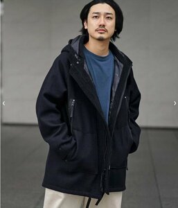 エンジニアドガーメンツ×Shott/701EG MELTON UTILITY HOODED COATコート 【M