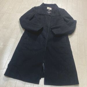 4004 BEAUTY&YOUTH UNITED ARROWS トップス アウター コート ライナー付き レディース S ブラック