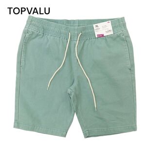 【新品 未使用】 TOPVALU トップバリュ イオン 春夏 オーバーダイ ハーフ ショート イージー パンツ Sz.XL　メンズ 大きい　C4B02753_6#P