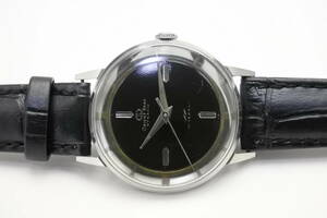 ☆1950年代　オリエント　初期手巻きORIENT STAR DYNAMIC　１７石　ジュベニア型　ブラック　紳士腕時計　国産名機逸品