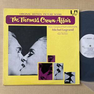 《見本盤・美盤》OST『華麗なる賭け！』LP〜ミッシェル・ルグラン/MICHEL LEGRAND/THE THOMAS CROWN AFFAIR/サントラ/SR755