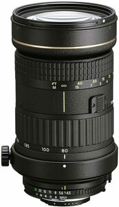 Tokina 望遠ズームレンズ AT-X 840 D 80-400mm F4.5-5.6 ニコン用 フィルム(中古品)