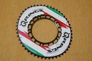 ROTOR Q-RING AERO 110PCD (BCD) 50T ITALY 限定モデル ローター 楕円チェーンリング アウター