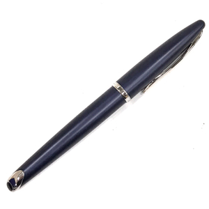 ウォーターマン 万年筆 ペン先 18K 750 筆記用具 文房具 インク× ケース 付属 WATERMAN