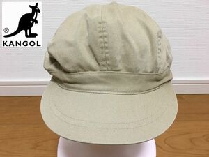 ★TU★【KANGOL】★送料520円！ カンゴールのツイルキャスケット★ワークキャップ★