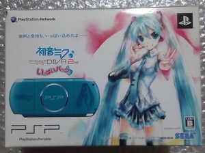 初音ミク Project DIVA 2nd いっぱいパック PSP-3000 同梱 本体ほぼ未使用　ソニー オリジナルモデル SONY プレイステーション ポータブル