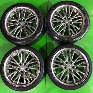 NT636 中古 ワークバルムンク WORK BALMUNG BG1N ホイール 19×8.5J +30 PCD 120 2023x２本 2018x２本 サマータイヤ 245/35R19 245/45R19