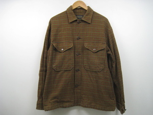 PENDLETON ペンドルトン 千鳥格子 ジャケット 茶 ブラウン サイズM