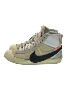 NIKE◆THE 10 : BLAZER MID/ブレーザーミッド/ホワイト/AA3832-100/US8.5/WHT