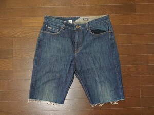 ★ VOLCOM Black Bart Jeans カットオフ 36インチ ショート丈 ボルコム ブラックバート ジーンズ ★