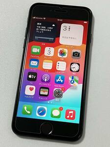 SIMフリー iPhoneSE3 128GB Midnight シムフリー アイフォンSE 3 第三世代 第3世代 ミッドナイト 黒 SIMロックなし A2782 MMYF3J/A 86%