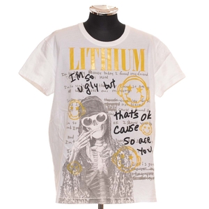 ●501921 glamb グラム ●Tシャツ 半袖 LITHIUM CS GB0218/CS05 サイズ2 メンズ ホワイト