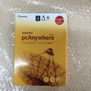 ◎(E00203)中古未開封品 symantec pc Anywhere 12.5 ディスクのみ