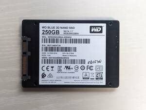 WD内蔵ハードディスクSSD250GB【動作確認済み】061520　