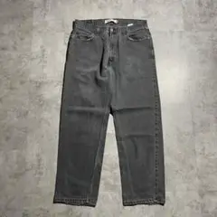 00s USA Levi ブラックデニム リーバイス 550 W36 L32