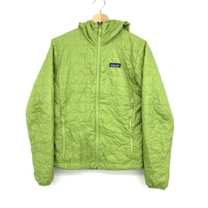 ◆patagonia パタゴニア ナノパフフーディ ジャケット XS◆84221 グリーン メンズ アウター 16年製