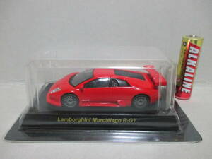 1/64 京商 第12弾 ランボルギーニ 2 ムルシエラゴ R-GT 赤 レッド RED Lamborghini Ⅱ Murcielago R-GT 限定 ミニカー KYOSHO CVS