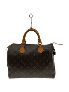 LOUIS VUITTON◆1)スピーディ25_モノグラム・キャンバス_BRW/PVC/BRW/モノグラム