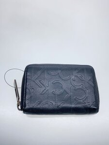 CK Calvin Klein◆コインケース/レザー/BLK/メンズ