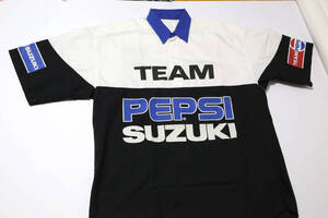 TEAM PEPSI SUZUKI シャツ チームペプシ スズキ 激レア ケビン・シュワンツ RGVΓ 中古品