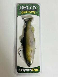 ☆ 送料無料 ☆ ③DECOY SWIMBAITS HYDRA TAIL デコイ ハイドラテール スイムベイト 5インチ ☆ ビッグベイト シーバス 怪魚 ビッグバスに