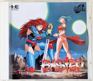 P◇中古品◇PC-エンジン SUPER CD-ROM2 バステッド/BASTED NAPR-1042 NECアベニュー アクションロールプレイング ケース・取扱説明書つき