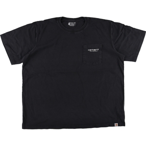 古着 カーハート Carhartt RELAXED FIT バックプリント 半袖 ロゴTシャツ メンズXXL相当 /eaa437454