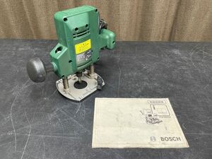 【KI-015】BOSCH/ボッシュ ルーター POF400A 電動工具 DIY トリマー 100V 50/60Hz 動作確認済