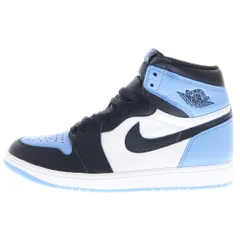 NIKE (ナイキ) AIR JORDAN 1 RETRO HI OG UNIVERSITY BLUE DZ5485-400エアジョーダン1ハイOG ユニバーシティブルー ハイカットスニーカー ブルー/ホワイト US10.5/28.5cm