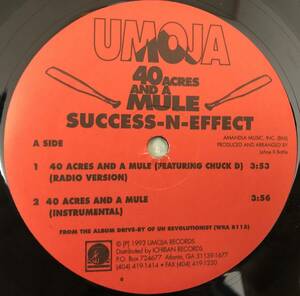 OLD MIDDLE 放出中 / US ORIGINAL / SUCCESS-N-EFFECT / 40 ACRES AND A MULE / BUCKING ON DOPE NIXXAS / 1993 HIPHOP