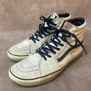 VANSバンズ ハイカットスニーカー スエード メンズ 27cm? サイズ不明 OFF THE WALL 汚れあり 中古品