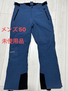 新品未使用　icepeak スノボウェア　スキーサイズ50パンツ ネイビー