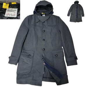 【定価68,200円】美品 G-STAR RAW DENIM ジースターロウデニム RE DUFFLE COAT メルトンウール バスケットボタン ダッフルコート M JP:L