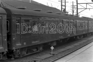 20701【鉄道 35mm ネガフィルム】昭和42年 陸前原町駅 若竹-福田町間 野森駅 ※上原庸行 ネガ 国鉄 JR 