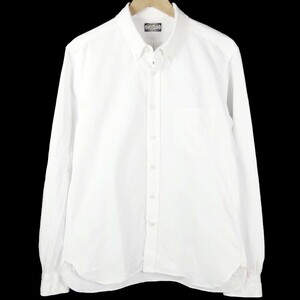 ■東洋 SUGAR CANE シュガーケーン Light / SC26475 OXFORD L/S B.D. SHIRT / メンズ 日本製 ボタンダウン オックスフォードシャツ size L