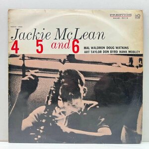 MONO 深溝 FBペラ JACKIE McLEAN 4, 5 And 6 (