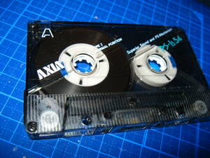 使用済み　中古　 カセットテープ　AXIA　PS-1S54　Type1　ノーマル　54分 1本 爪あり　　No.9219