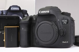 【 美品 | 動作保証 】 Canon EOS 7D Mark II ボディ 【 バッテリー劣化なし | 液晶保護フィルム 貼付済 】