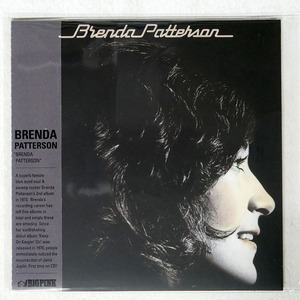 BRENDA PATTERSON/SAME/BIG PINK BIGPINK117 CD □