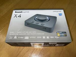 【中古】CREATIVE Sound BLASTER X４ Creative サウンドブラスター SB-X-4A 動作確認済